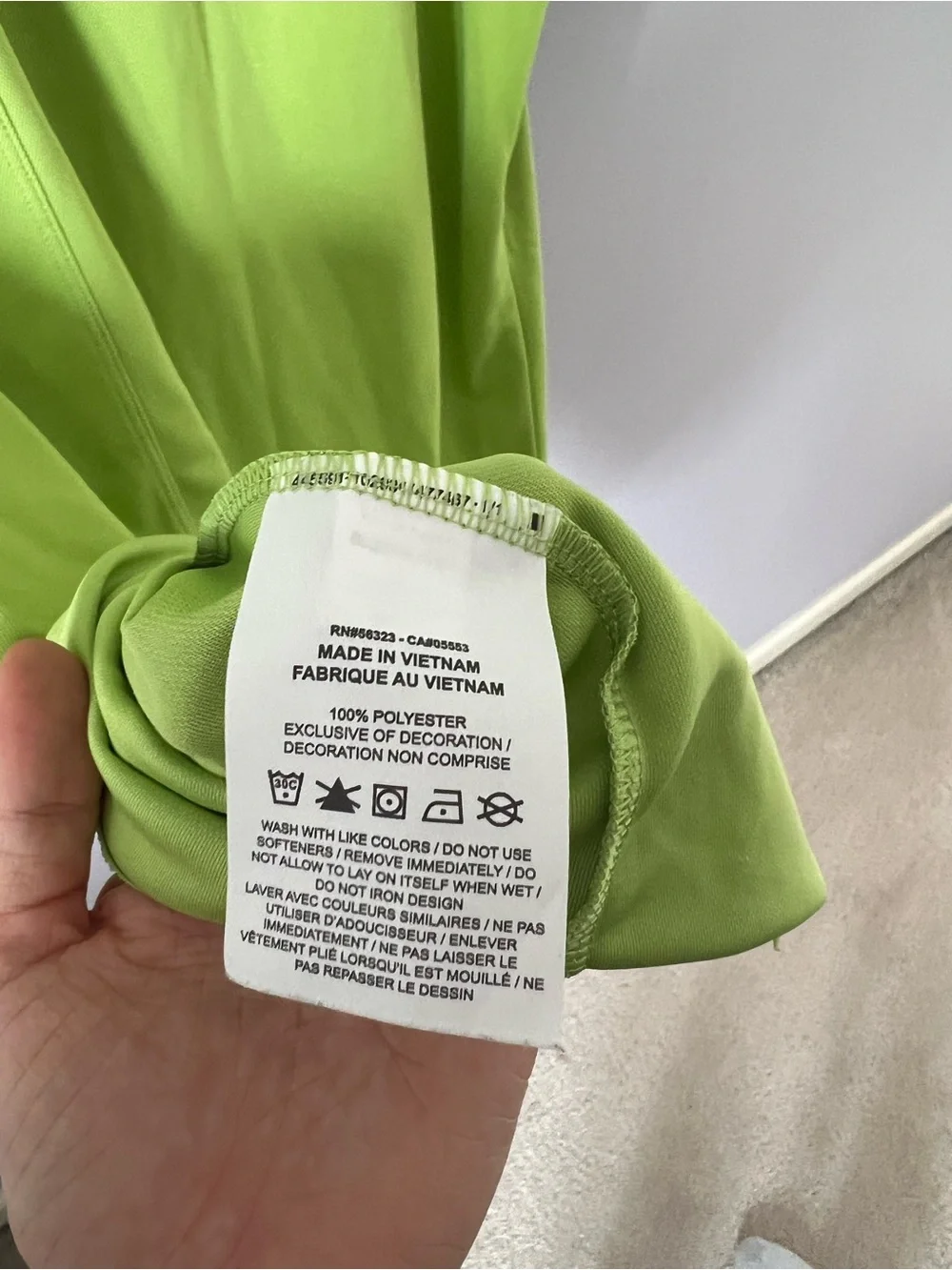 Nike Drifit Lime Green Polo